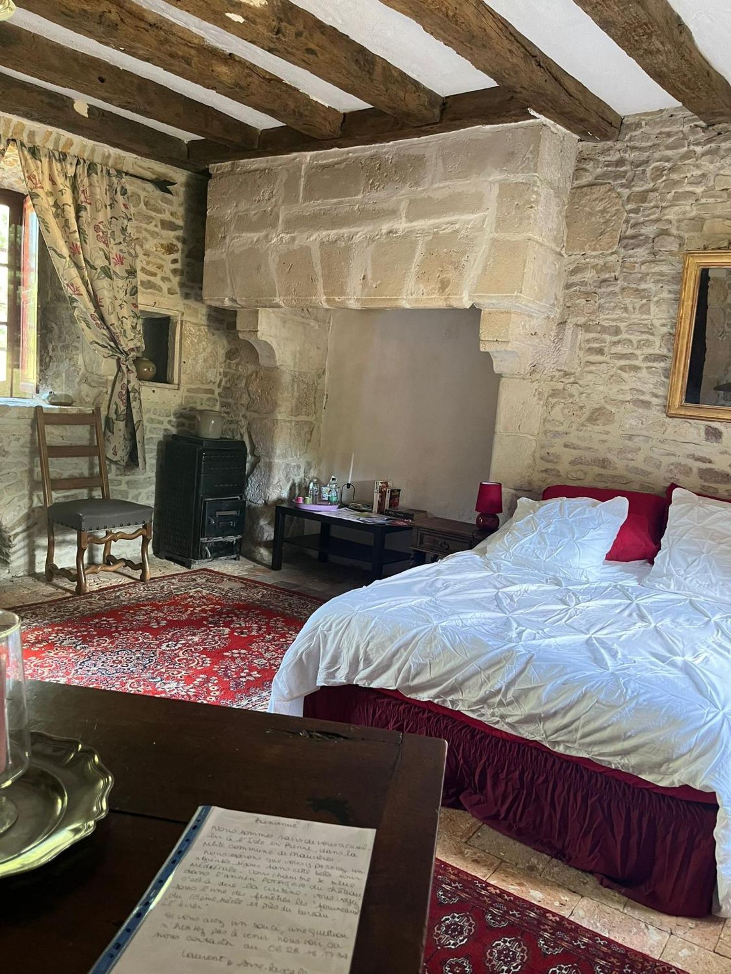 Chambre Dans Tour Du 15Eme Siecle Mauvieres Екстер'єр фото